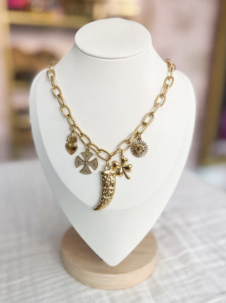 Cadena maxi charms
