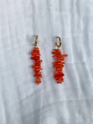 Pendientes mini corales
