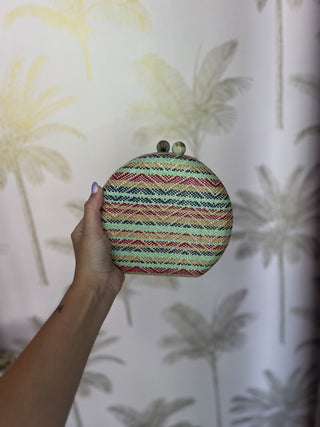 Clutch hilo Zigzag Colores