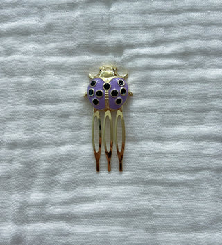 Peinecillo Mariquita lila