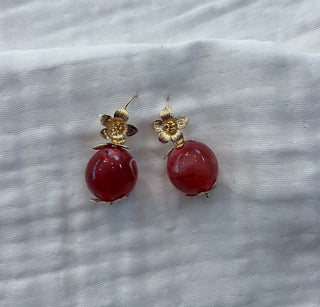 Pendientes Guinda