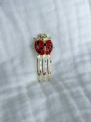 Peinecillo Mariquita roja