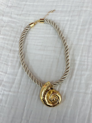 Collar cuerda amonita maxi
