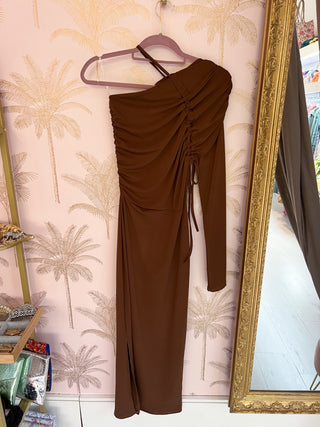 Vestido Mulhacén marrón