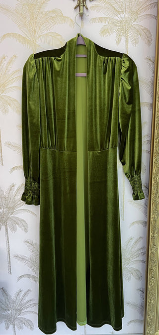 Abrigo Gabri verde pistacho