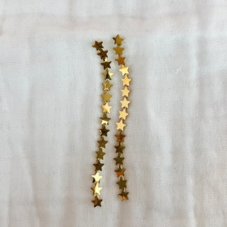 Pendientes eclipse oro