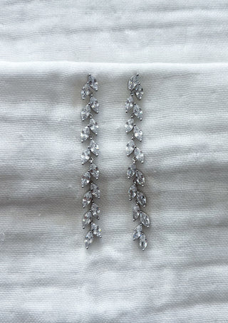 Pendientes Espiga plata