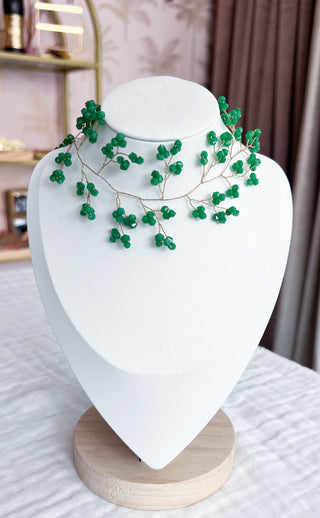 Choker Patt verde