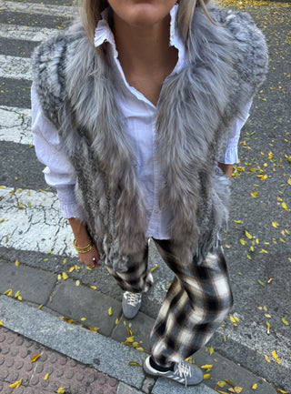 Carlota grey vest
