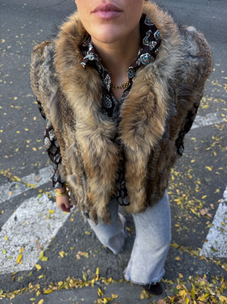 Chaleco Carlota camel