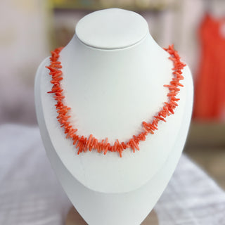 Collar corales coral