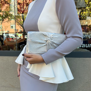 Cartera Nudo brillo