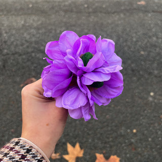 Decoración pelo Amapolas