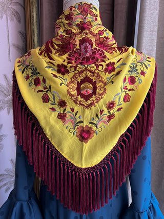 Mantoncillo Alcázar amarillo