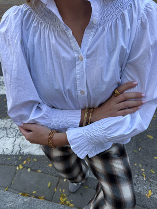 White Axelle Blouse