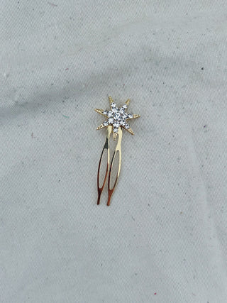 Peinecillo Estrellitas mini oro