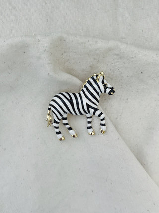 Broche Zebra