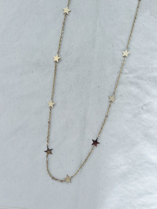 Collar Maxi cadena estrellas