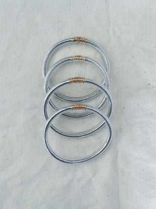 Pulsera pan de oro plata