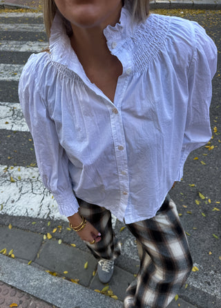 White Axelle Blouse