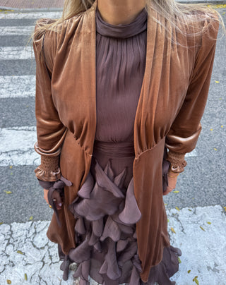 Abrigo Gabri camel
