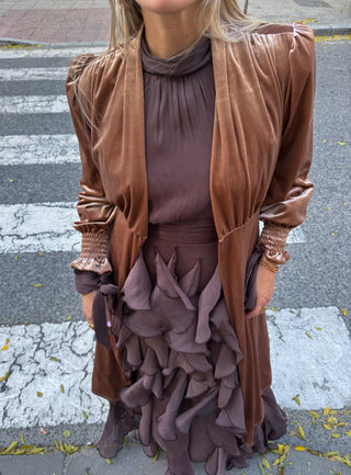 Abrigo Gabri camel