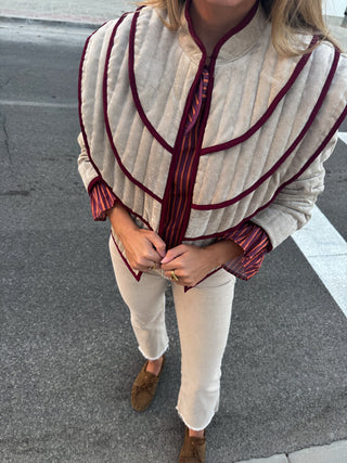 Chaqueta Asia beige