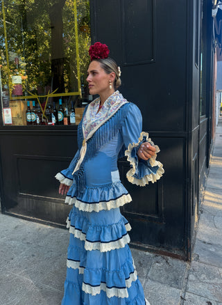 Traje de flamenca Monte celeste