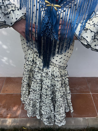 Traje de flamenca Sevilla lunares