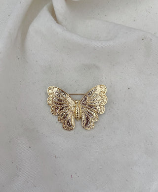 Broche Mariposa mediana