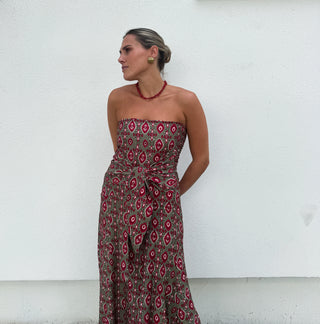 Vestido Alhelí verde