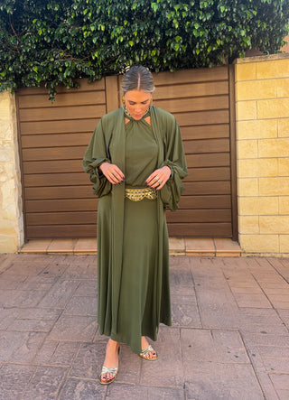 Vestido Atelier verde