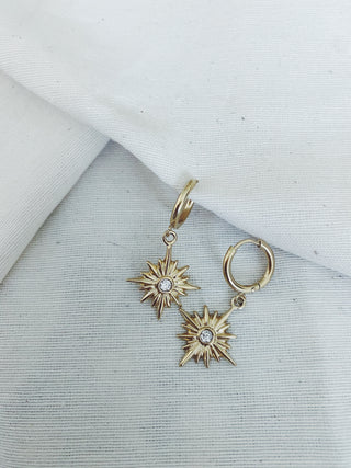 Aros estrella polar diamante