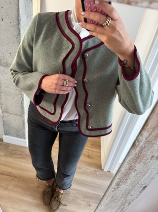 Chaqueta Prado verde