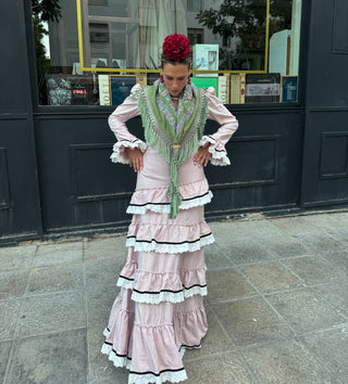 Traje de flamenca Monte rosa