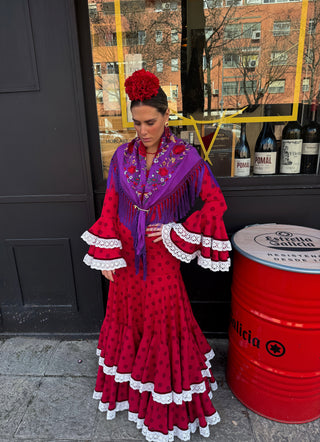 Traje flamenca Valeria