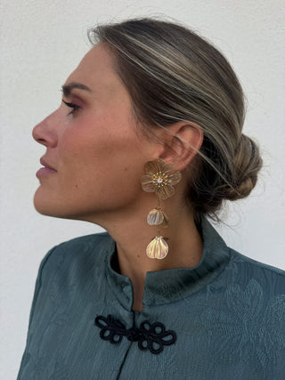 Pendientes Amaranto