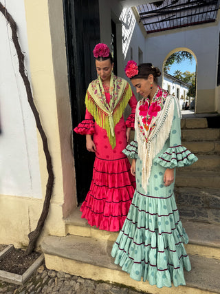 Traje flamenca Tina lunares