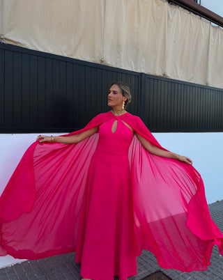 Vestido Campanilla coral