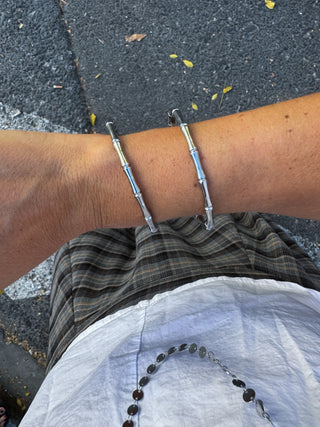Pulsera huesitos plata