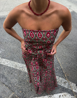 Vestido Alhelí verde