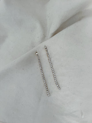 Pendientes C brillantes