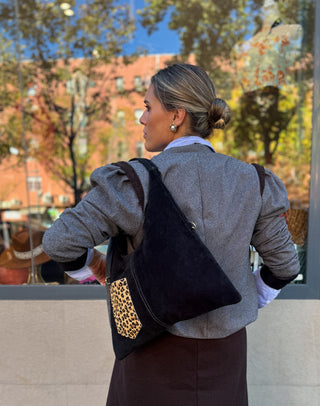 Bolso serraje animal print