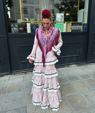 Traje de flamenca Monte rosa