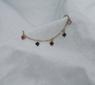 Pulsera diamantitos color