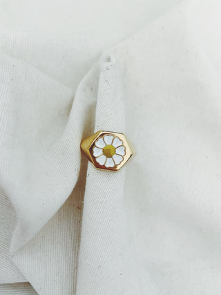Anillo Sello margarita