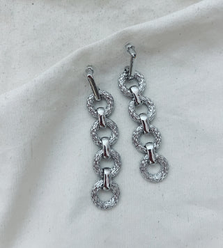Pendientes Nilo plata