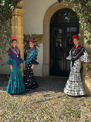 Traje flamenca Tina lunares