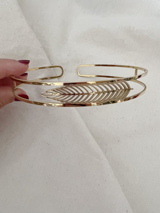 Choker pluma
