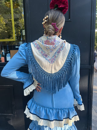 Traje de flamenca Monte celeste